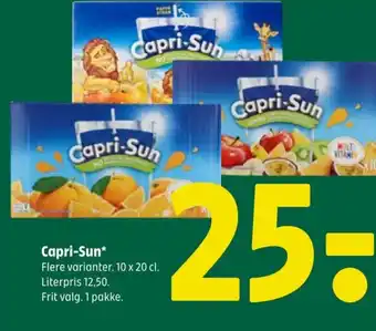 Coop 365 Capri-Sun tilbud