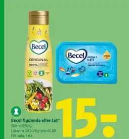Coop 365 Becel flydende eller Let tilbud