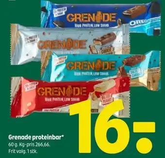 Coop 365 Grenade proteinbar* tilbud