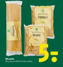 Coop 365 365 pasta tilbud