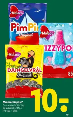 Coop 365 Malaco slikpose tilbud
