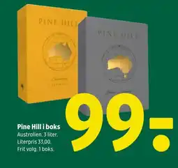 Pine Hill i boks Australien. 3 liter.