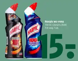 Coop 365 Harpic wc-rens tilbud