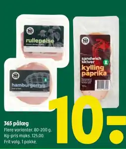 Coop 365 365 pålæg tilbud