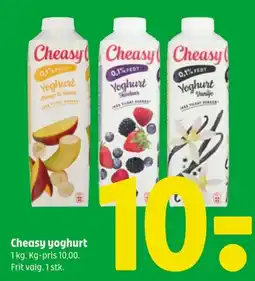 Coop 365 Cheasy yoghurt tilbud