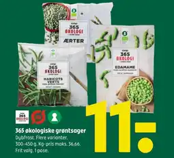 Coop 365 365 økologiske grøntsager tilbud