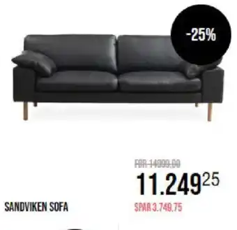 Ilva SANDVIKEN SOFA tilbud