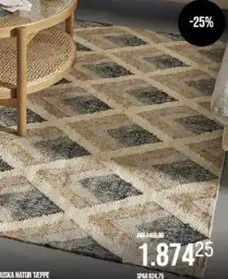 Ilva JUSKA NATUR TÆPPE tilbud