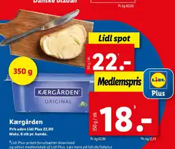 Lidl Kærgården tilbud