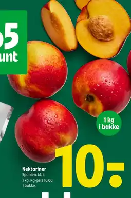 Coop 365 Nektariner tilbud