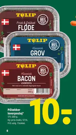 Coop 365 Pålækker leverpostej tilbud