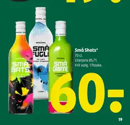Coop 365 Små Shots tilbud