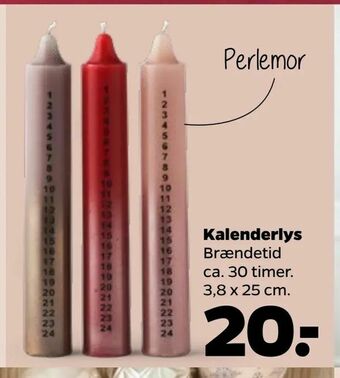 Netto Kalenderlys tilbud