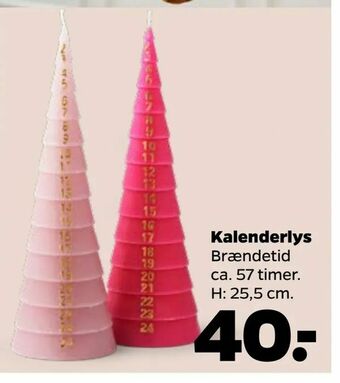 Netto Kalenderlys tilbud