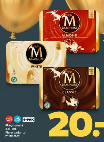 Netto Magnum is tilbud