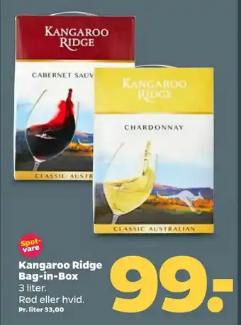 Netto Kangaroo Ridge Bag-in-Box tilbud