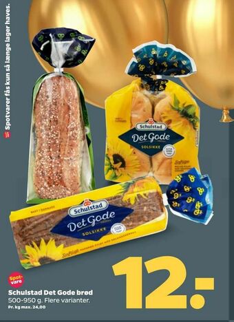 Netto Schulstad Det Gode brød tilbud