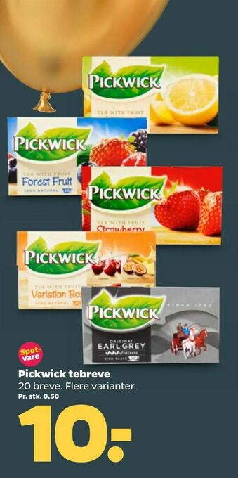 Netto Pickwick tebreve tilbud
