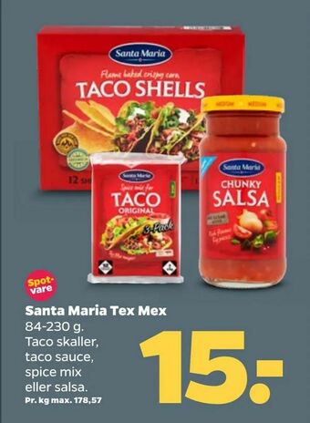 Netto Santa Maria Tex Mex tilbud