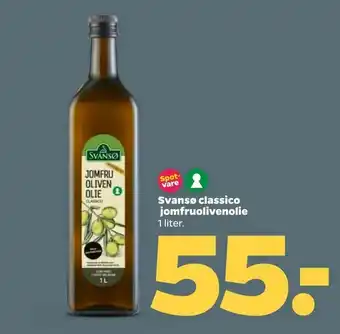 Netto Svansø classico jomfruolivenolie tilbud