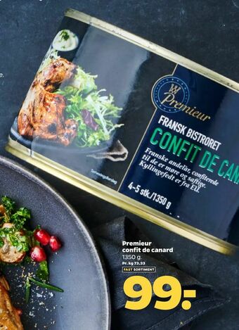 Netto Premieur confit de canard tilbud