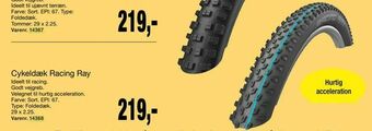 Harald Nyborg Cykeldæk Racing Ray tilbud