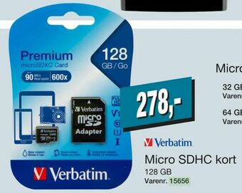 Harald Nyborg Micro SDHC kort tilbud