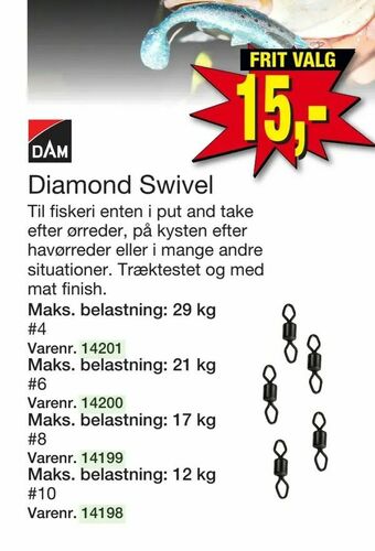 Harald Nyborg Diamond Swivel tilbud