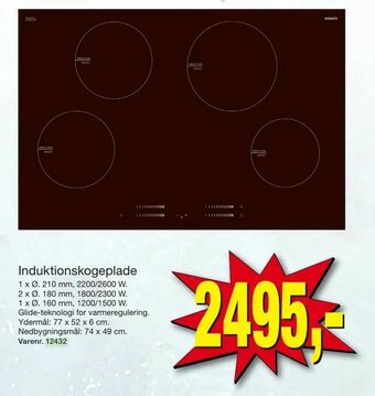 Harald Nyborg Induktionskogeplade tilbud