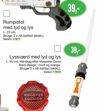 Harald Nyborg Lyssværd med lyd og lys tilbud