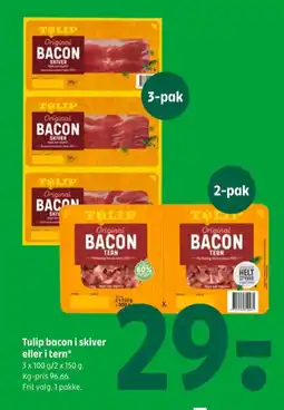 Coop 365 Bacontern tilbud
