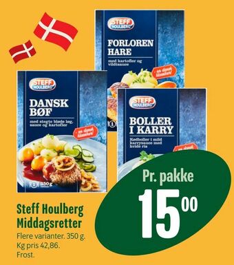Min Købmand Steff Houlberg Middagsretter tilbud