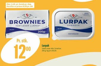 Min Købmand Lurpak tilbud