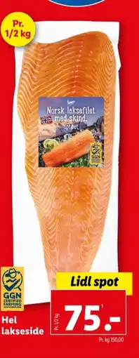 Lidl Lakseside tilbud