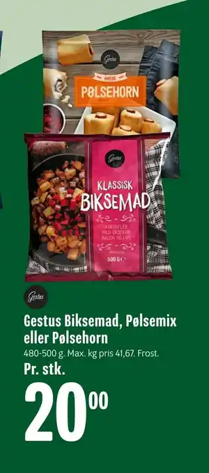 Gestus Biksemad, Pølsemix eller Pølsehorn