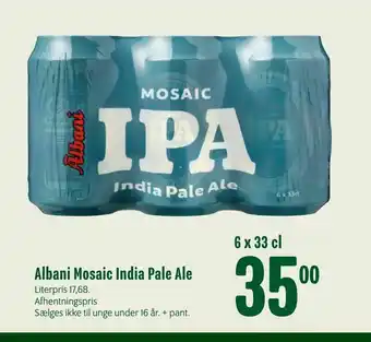Albani Mosaic India Pale Ale