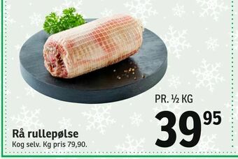 SPAR Rå rullepølse tilbud