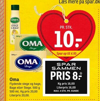 SPAR Oma tilbud