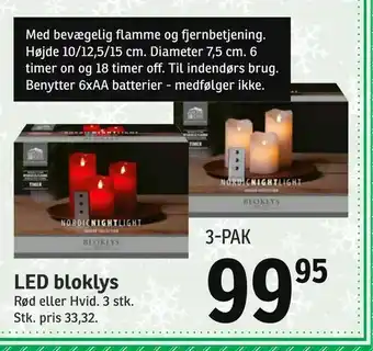 LED bloklys