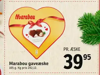 SPAR Marabou gaveæske tilbud