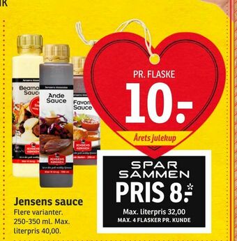 SPAR Jensens sauce tilbud