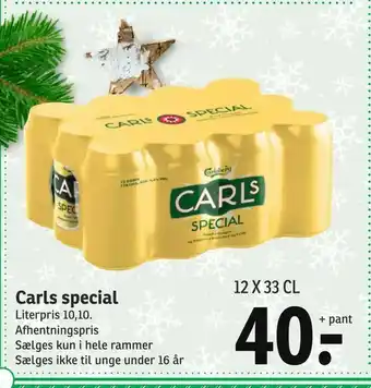 SPAR Carls special tilbud