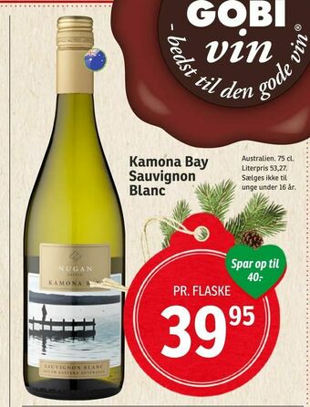 SPAR Kamona Bay Sauvignon Blanc tilbud
