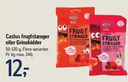 Castus frugtstænger eller Grinebidder