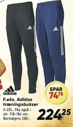Bilka Adidas træningsbukser tilbud