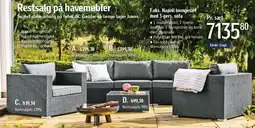 Føtex Restsalg på havemøbler tilbud