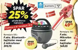 SPAR 25% på alle iDance højttalere