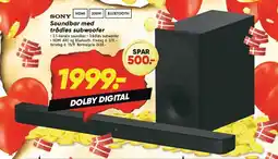 Bilka Soundbar med trådløs subwoofer tilbud