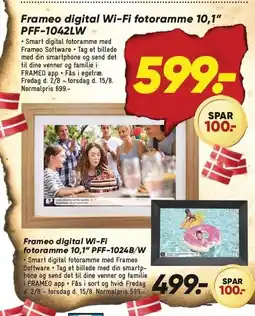 Bilka Frameo digital Wi-Fi fotoramme 10,1'' tilbud
