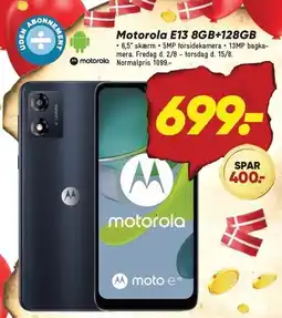 Bilka Motorola E13 8GB+128GB tilbud